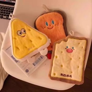 Khăn Lau Tay Dày Thấm Hút Nhanh Khô Treo Tường Dễ Thương Cho Phòng Tắm Nhà Bếp Khăn Lau Tay Chống Mùi