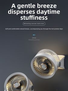 BAIMANG | Mini USB Charging Desk Fan for Students and Office