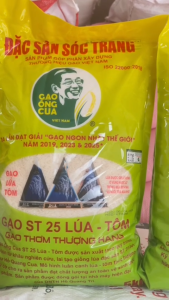 Combo 2 Túi Gạo ST25 LÚA TÔM Ông Cua-NSX Luôn Mới0