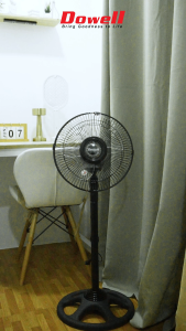 Dowell 10" Stand Fan 5 Leaf AS Blade Top Switch | STF-105AS