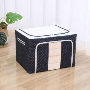 ZHENTAIYUAN | Oxford Cloth Foldable Storage Box For Clothes Blankets Moving