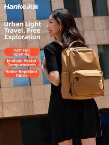 Hanke | Large Capacity Lightweight Waterproof Womens Backpack for Commuting and Travel