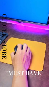 Lót Chuột Da Đơn Giản (Mouse Pad) Chống Thấm Nước Sử Dụng Được 2 Mặt 25 X 21cm