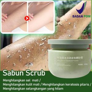 Body Scrub Untuk Badan 250G Untuk Kulit Kusam Dan Jerawat / Untuk Kulit Berminyak Dan Kusam Lembut Secara Alami