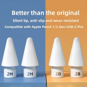 Bbzy | Replacement Tip for Apple Pencil Anti-Wear Silent Anti-Slip Tip Cover