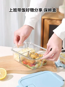 Kids Airtight Leakproof Lunch Box with Cutlery Set - BPA-Free Microwave & Oven Safe Spacious Food Storage