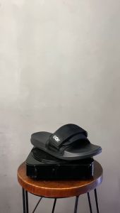 Otiv Flex Lite V1 Black - Sandal Slide Slip On Selop Ringan Pria Wanita