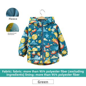 Hamqi | Boys Winter Waterproof Fleece Coat