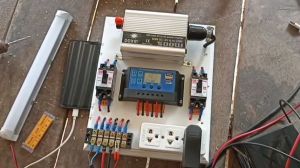 100% ชุดพร้อม 500W ครบชุด ชุดคอนโทรลชาร์จเจอร์ 20W แผ่ง/แบต/ชุด พลังงานแสงอาทิตย์ 12V และ 220V คู่เห็นที่นอน