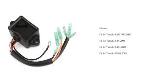 Areyourshop Modul Penyala CDI Cocok untuk Yamaha K40J 1993-2002 E40J E40G EK40J 2003 6F5-85540-21 6F5-85540-22