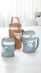 Bình ủ nhiệt nhựa VIỆT NHẬT 2L  3L  3L8 - Giữ nhiệt nóng lạnh ủ cháo trà chống tràn - 0118/9/20