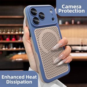 MENGKE.CASE | Magnetic Shockproof and Breathable Phone Case