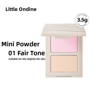 LITTLE ONDINE | Oil Control & Brightening Dual Color Compact Powder