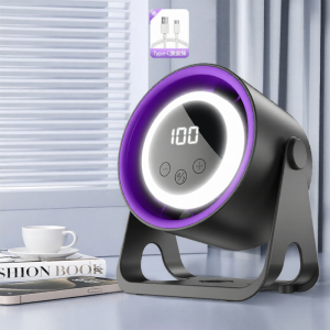 Smart Desktop Electric Fan Turbo Cooling Air Circulation Small Fan for Home Use Table Top Design Suitable for Dormitory