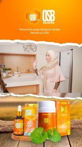 1 BOX OSB KIDS ORIGINAL VITAMIN OTAK ANAK OSB OMAR SMART BRAIN CAIR ATAU SYRUP 100% DAN ORIGINAIL
