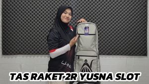 TAS RAKET RANSEL 2R THERMO YUSNA SLOT BADMINTON OLAH RAGA