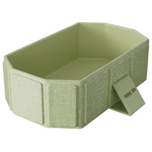 Foldable Baby & Pet Bathtub No Installation Anti-Tip Large Capacity Easy Storage Home Bath Tub