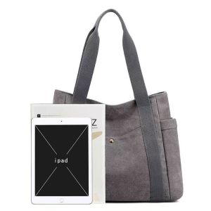 Korean Canvas Shoulder Bag Womens Bag Large Capacity Multi-Bag Cloth Bag