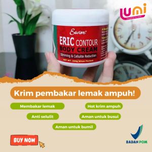 Dr. ERIC Contour Body Cream ORIGINAL & BPOM - Krim Pelangsing Pembakar Lemak