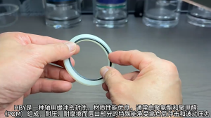 HBY Buffer Ring Shock Absorption Noise Reduction Oil Seal Manufacturer In Stock Excavator Seal Parts Piston Rod Buffer Ring Seal Ring