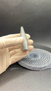 เคเจชุดงานขัดโลหะ ขัดเงาได้ทันที4ชิ้น(ไขปลาวาฬ300g+ล้อผ้ายีนส์3นิ่ว+ล้อขนแกะ2.5นิ้วหนา20mm+หัวดูดหินเจียร1ชิ้น)