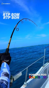 Joran GT-Fisher Rainbow Rod POPPING 2.54M Line 4-8 Lure 40g-100g JP139