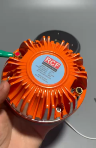 Loa treble kèn 450 RCF - giá 1 cái - phi 110 côn 44 dây đồng tròn - nắp nhôm  mã bắt vít