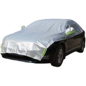 New car sunshade half cover convenient half car clothing aluminum film sunshade heat shield cool cover