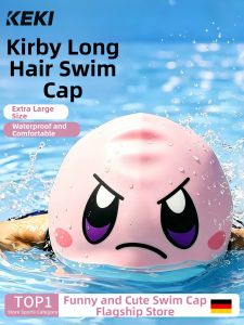 Waterproof Non-Head-Gripping Swimming Cap