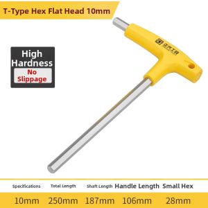 ZHENGQI | T Type Hex Ball Point Flat Head Allen Wrench 4mm