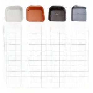 Square Plastic Trays for Potted Plants Succulent Planters PP Resin Flower Pots Multiple Sizes Available Greenery And Flowers