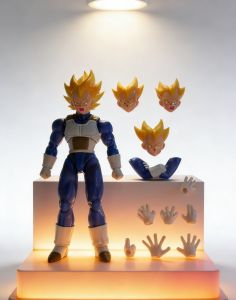 Bandai | Dragon Ball Super Saiyan Sun Wukong Beijita Handmade Model Ornament Gift