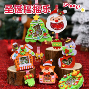 Fenfa DIY Felt Toy Making Kit Childrens Handcraft Christmas Gift Girls Non-Woven Fabric Christmas Decoration Ornaments
