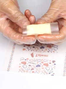 500 Sheets Edible Glutinous Rice Paper Transparent Nougat Wrapping Paper Baking Wafer Paper Edible Sheets Rice Paper