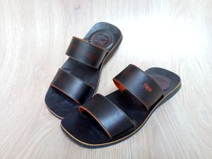 sandal pria dewasa kulit asl! | sandal full kulit | fenotti sandal kulit terbaru