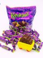 Original KDV Purple Skin Candy Russian Traditional Snack Chocolate Flavor Popular Online Food Year Goods Nuts And Special Products. 