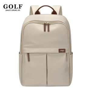 GOLF QUALITY Womens Backpack Nylon Laptop Backpack for Women 15 16 Inch Bagpack Oxford Waterproof Travel Backpacks Womans Bag Pack Branded Original