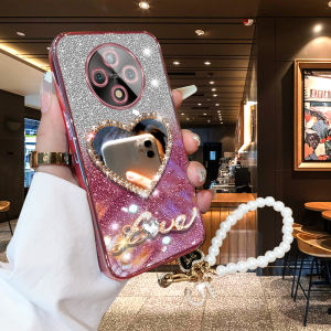 Oppoa3 Phone Case Fashion Glitter Diamond Protective Case A3pro Soft Case with Mirror Pka110 Silicone Ultra-Thin Drop-Resistant Pjy110 Internet Celebrity Female New Arrival Popo All-Inclusive Lens Pooop Lanyard