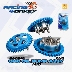 RACING MONKEY CNC OIL PUMP ASSY FOR MIO SPORTY/ SOULTY / FINO / NOUVO