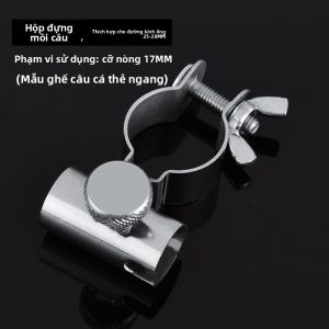 JUJING | Bộ Phụ Kiện Ghế Câu Cá - Đế Nền Khay Mồi Hộp Mồi Khung Chắn Cá