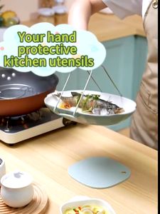 Ecoco Bowl Picking Clip - Anti-scald & Non-slip - Kitchen Steam Vegetable Clip - Hand Plate Holder - 1 Piece