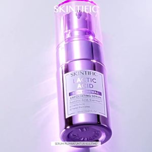 SKINTIFIC - Lactic Acid Skin Renewal Exfoliating Serum 20ml Peeling Wajah