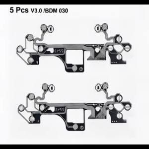 Controller Conductive Film for PlayStation 5 V1 V2 V3 Controller Ribbon Circuit Board Keypad Replacement Kit for PS5 Controller