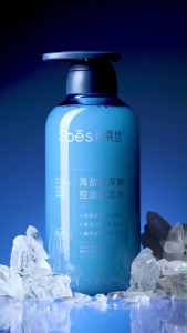 Spes Sea Salt Hyaluronic Acid Oil Control Shampoo & Hydrating Conditioner for Hair 72h Oil Control / Fluffing / Anti-dandruff / Hydrating