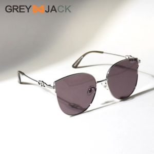 Grey Jack Kacamata Hitam Polarized Sunglasses Anti Uv Korean Anti Silau Style Cat Eye Fashion Wanita New Trend Kekinian 6353