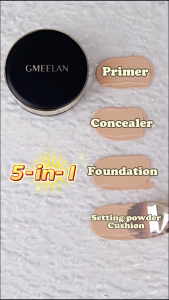 GMEELAN Black Truffle Air Cushion & Refill Concealer Full Coverage Foundation Long-Lasting Makeup