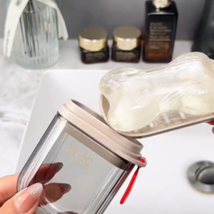 พร้อมส่งจากไทย กล่องสบู่ กล่องใส่สบู่แบบพกพา พร้อมฝาปิด กล่องสบู่น้ำทิ้ง กันน้ำกันฝุ่น  สำหรับท่องเที่ยว กล่องเก็บของใหม่