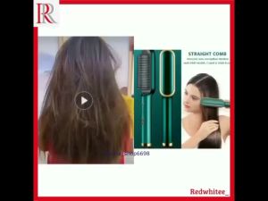 Catokan sisir pelurus rambut straightener Curler 2 in 1 Comb HAIR Stlylist FH-909