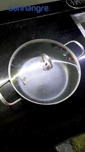 Nồi lẩu Elmich Smartcoook đường kính miệng 26cm dùng được trên bếp từ - hàng chính hãng (giao mãu ngầu nhiên)