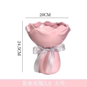 Vase Sứ Pháp Phong Cách Nhẹ Sang Trọng Cá Nhân Hóa Phong Cách Trang Trí Nhà Mới Chuyển Nhà Trang Trí Phòng Khách